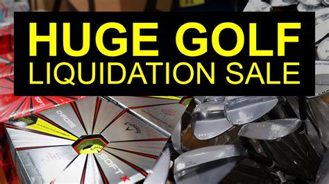 golf liquidation sale near me.